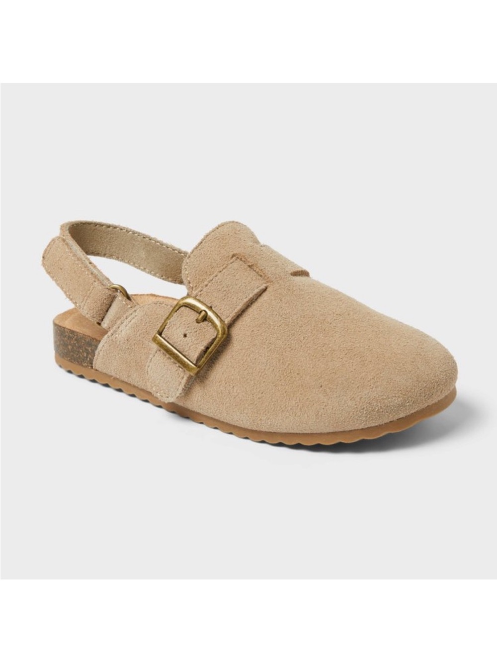 Toddler Girls Tan Berlin Clog Shoes